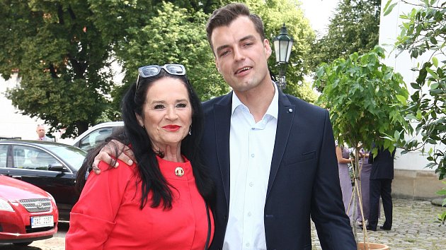 Hana Gregorová a Ondřejem Koptíkem