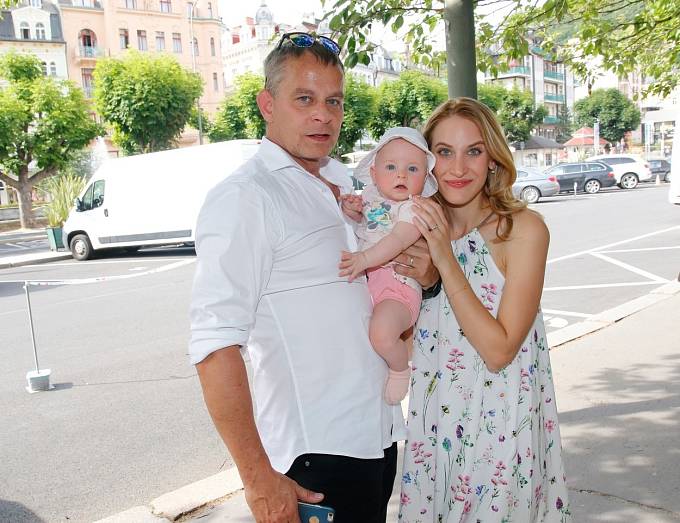 Filip Renč s rodinou.