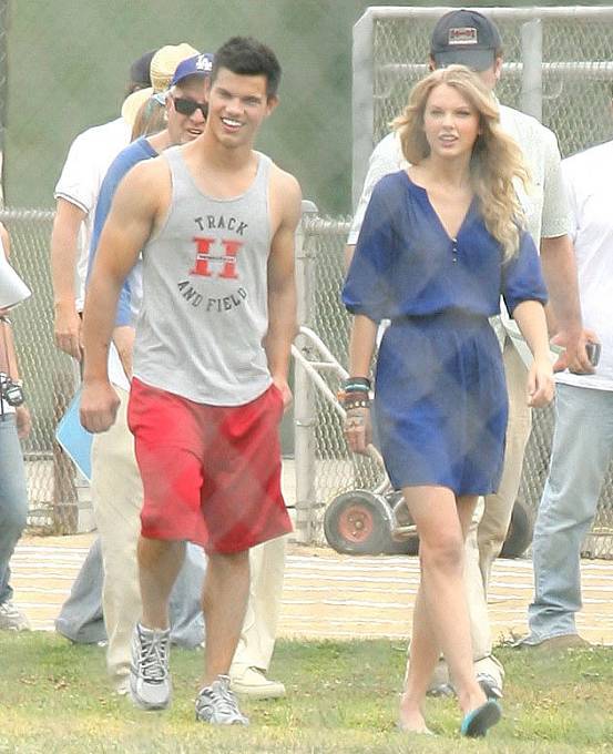 Taylor Swift a Taylor Lautner