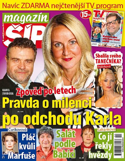 Titulní strana Magazínu Šíp 23.12.2013