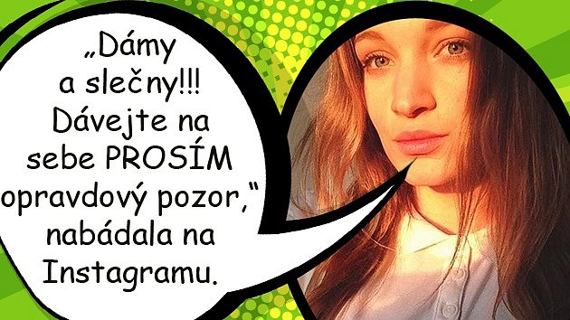 Karolína Šafránková se stala obětí násilníka, který ji oloupil a způsobil monokl.