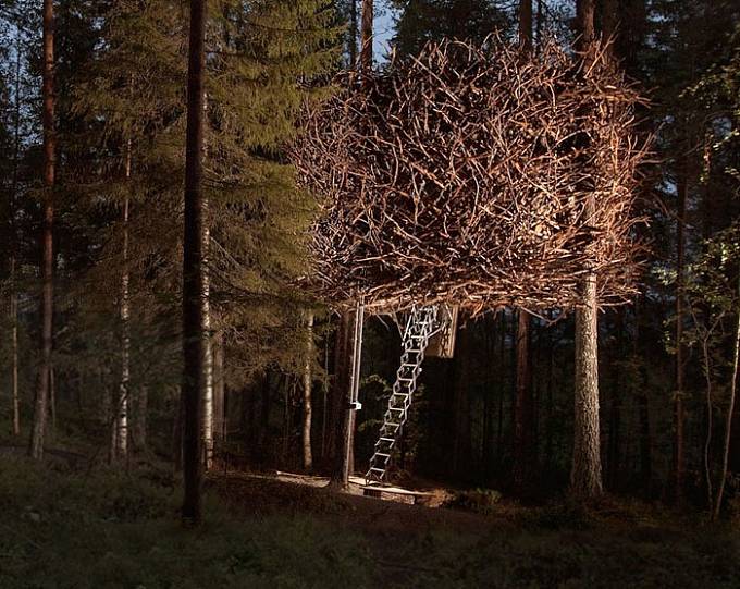 Nejúchvatnější domky na stromě