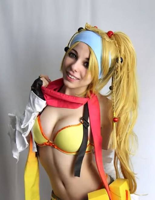 Rikku z Final Fantasy. 