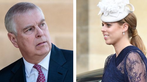 Princ Andrew a princezna Beatrice