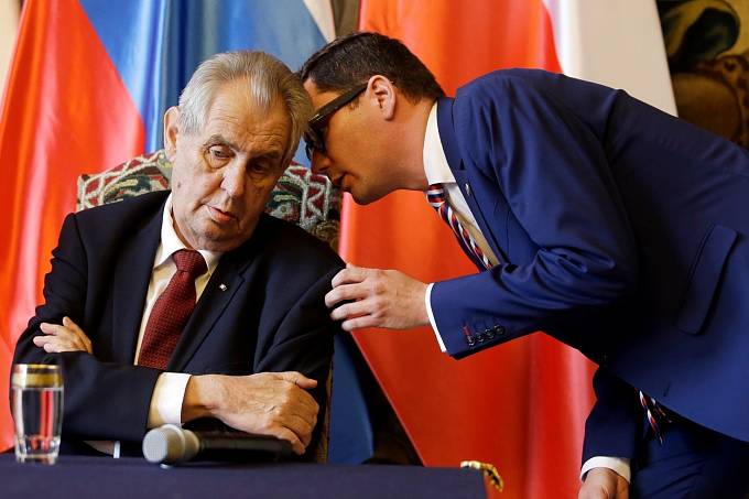 Miloš Zeman Jiří Ovčáček