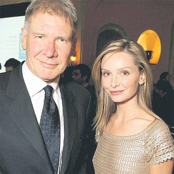 Harrison Ford a jeho nastávající Calista Flockhardová