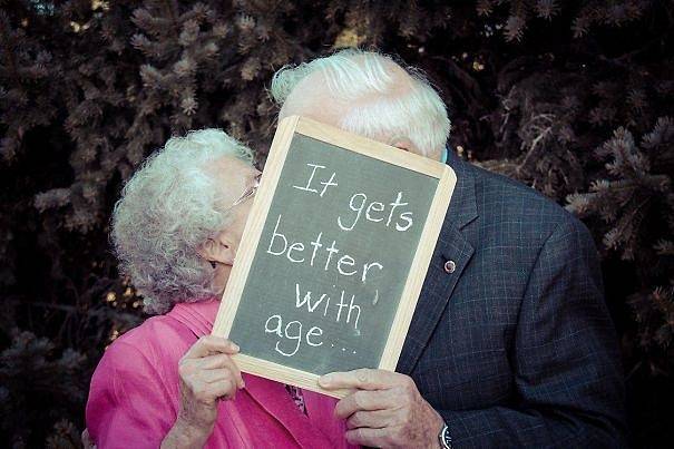 Pamatujte: "S věkem je to lepší!"