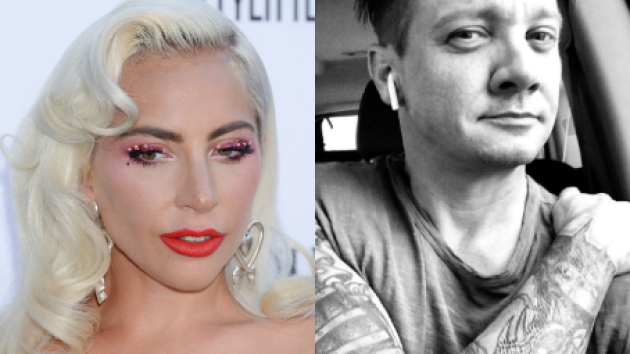 Lady Gaga a Jeremy Renner