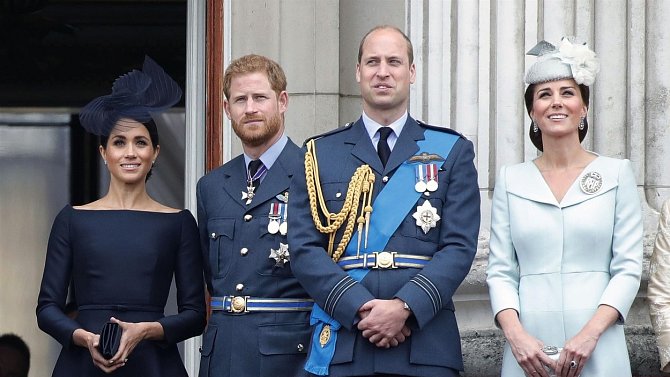 Princové z britské monarchie mají automaticky nárok na hrazenou ochranku.