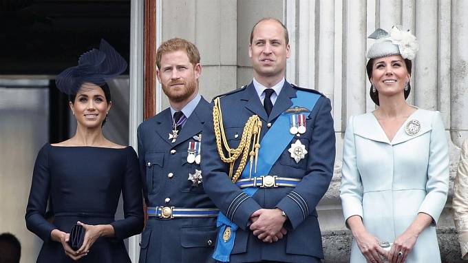 Princ Harry, Meghan Markle, princ William, Kate Middleton