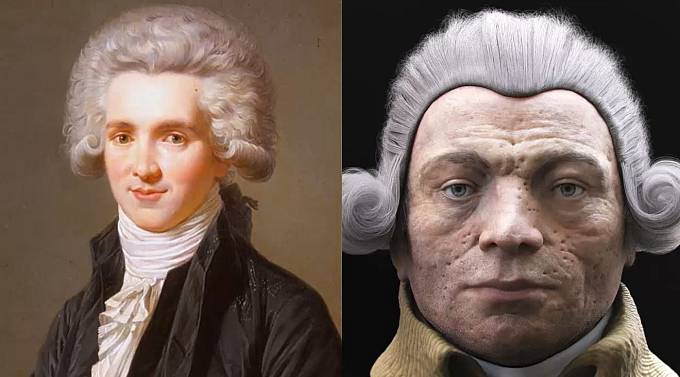 Maxmilien Robespierre, jeden z hlavních vůdců francouzské revoluce.