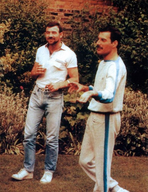 Freddie Mercury a Jim Hutton