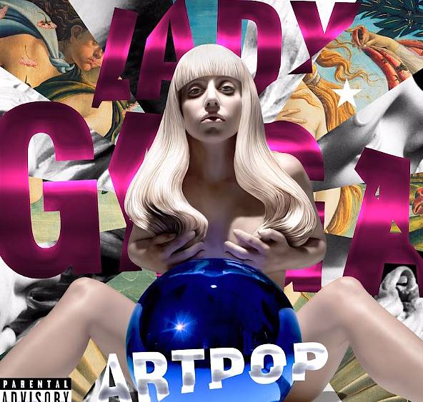 Lady Gaga si na obalu desky Artpop zakrývá prsa dlaněmi a mezi nohama má velkou modrou kouli. S tímto designem si na Východě lámali hlavu asi dlouho.