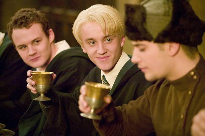 Draco Malfoy byl hlavní Harryho nepřítel.