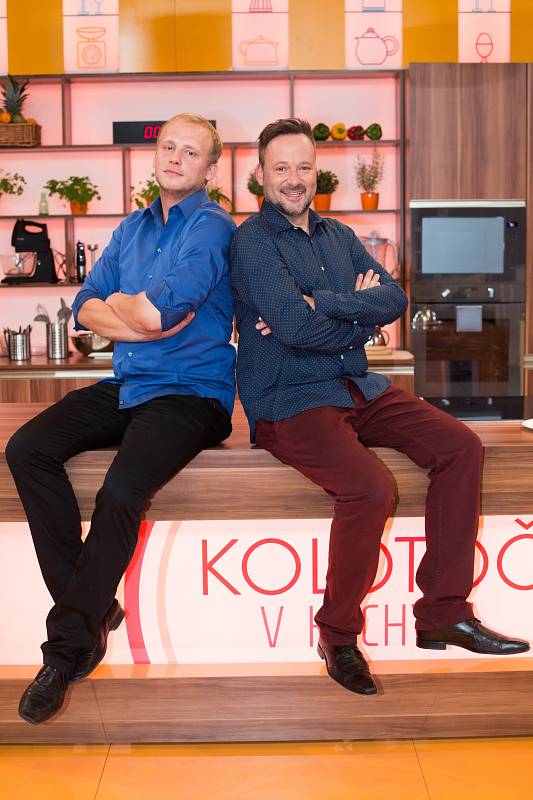 Michal Jagelka v show Kolotoč v kuchyni