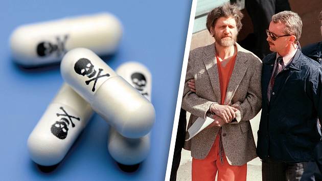 Na nic netušící zákazníky čekaly pilulky plné jedu. V hledáčku vyšetřovatelů se ocitl i Ted Kaczynski, zvaný Unabomber. 