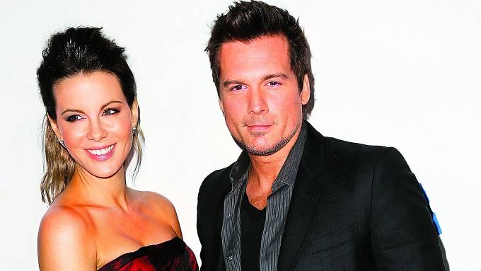 Kate Beckinsaleová a Len Wiseman