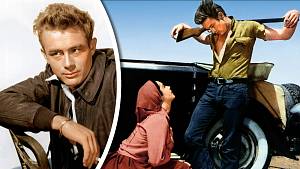 Ve westernu Gigant (1956) si zahrál s Elizabeth Taylorovou. Film šel do kin až po Jamesově smrti. 