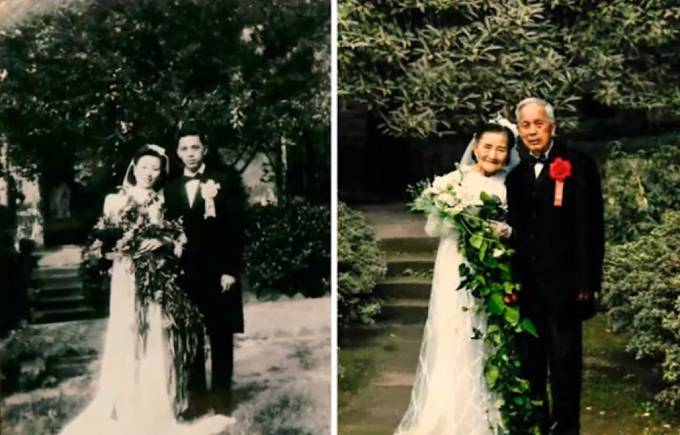 Tento pár spolu oslavil 70 let od svatby. 