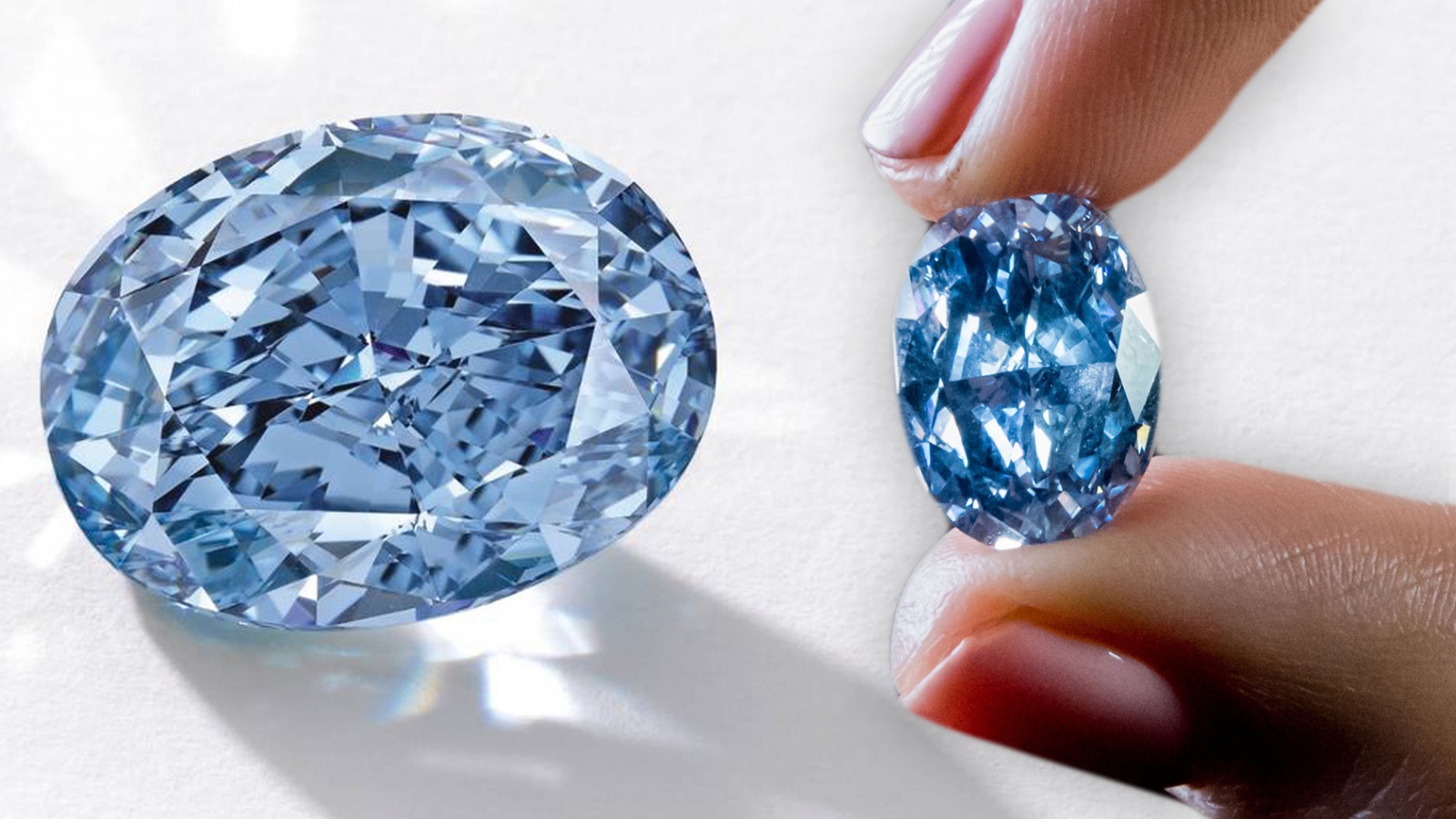 NEJDRAŽŠÍ oválný modrý diamant jde do aukce! Nechtějte vědět jeho CENU... -  Šíp
