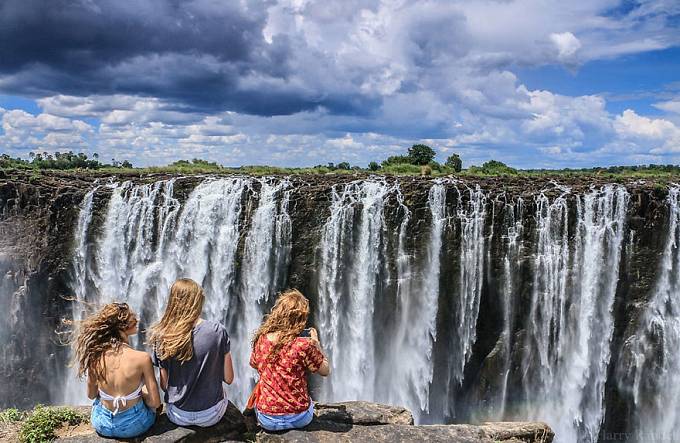 Vodopády. Harry Randell, Bulawayo, Zimbabwe.