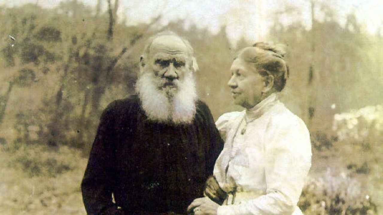 Свадьба Льва Толстого и Софьи берс