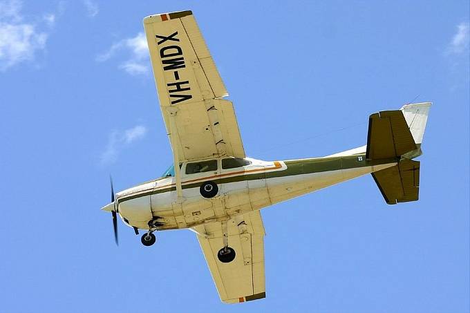 Cessna se zřítila patrně v národním parku Barrington Tops. 