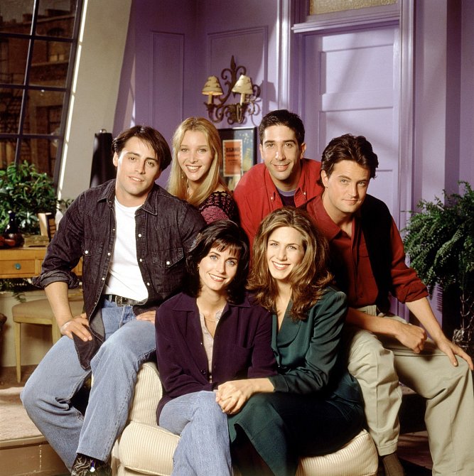 Hvězdy Přátel se díky seriálu dočkaly popularity po celém světě.