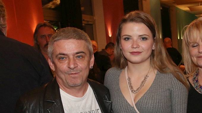 Michal Suchánek a dcera Berenika