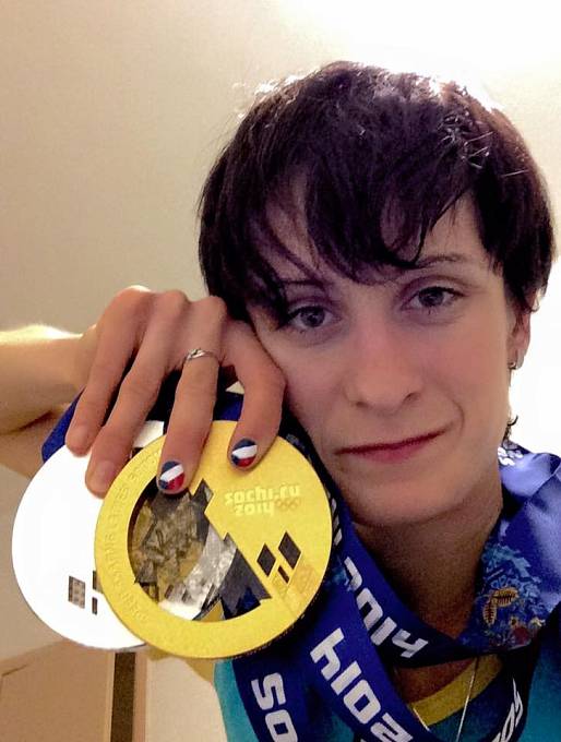 Před dvěma lety na zimních hrách v Soči získala zlato a bronz!