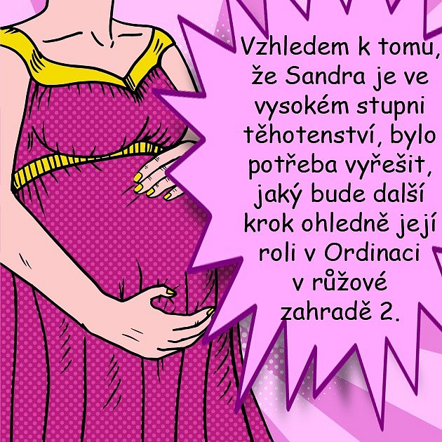Sandra Černodrinská jde na mateřskou. Zaskakovat za ni bude sestra.