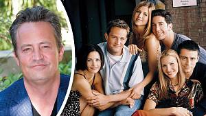 Matthew Perry nyní a v dobách, kdy válel v seriálu Přátelé. 