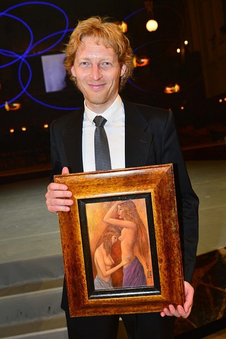 Karel Janeček svůj obraz vydražil v roce 2013.