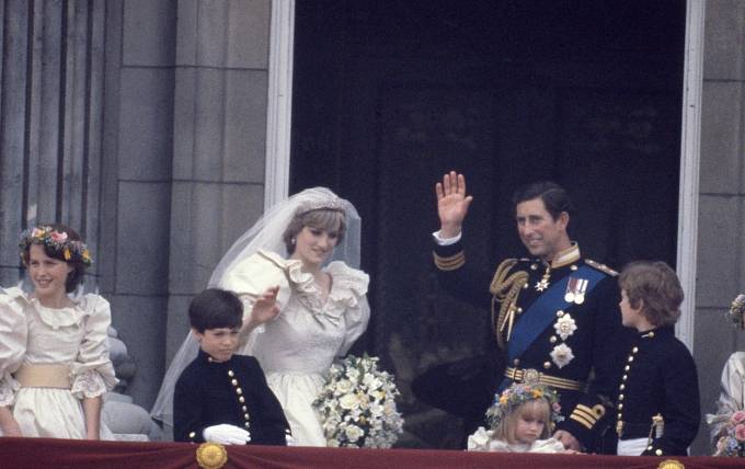 Princezna Diana a princ Charles se vzali před 41 lety. 