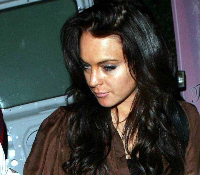 Lindsay Lohan se často všude potácela opilá. 