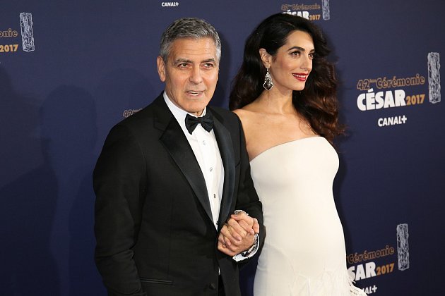 George Clooney a jeho manželka Amal.