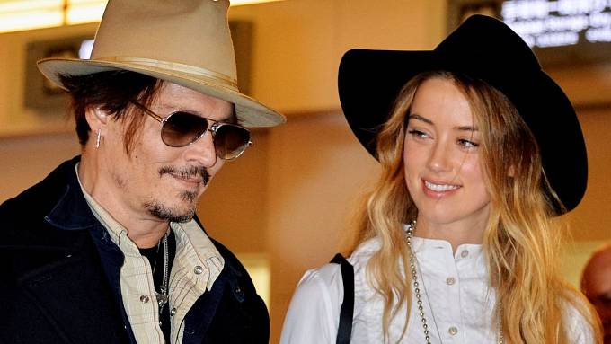 Johhny Depp a Amber Heardová