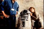 George Lucas s Jakem při natáčení Epizody I