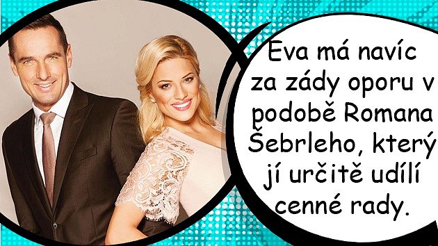 Moderátorka Eva Perkausová zasedla poprvé za pult ve Zprávách po boku Romana Šebrleho.