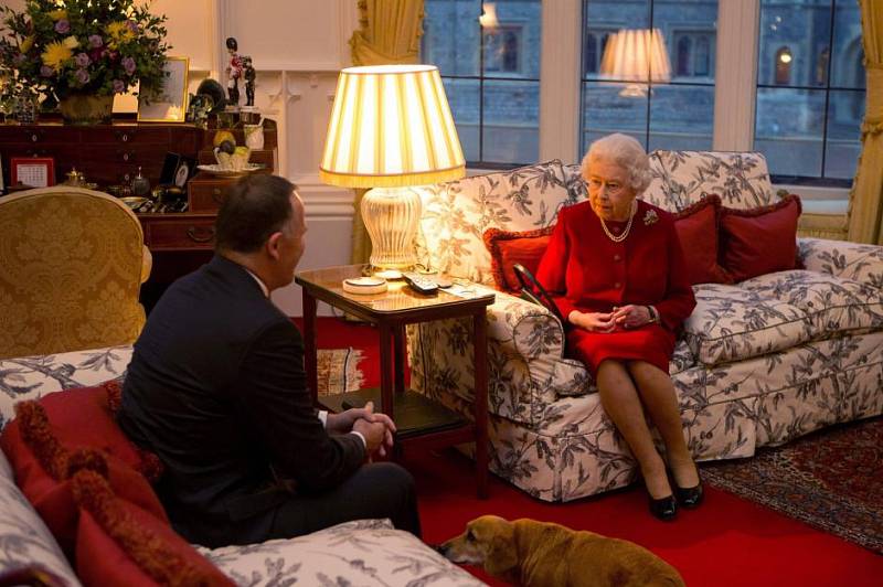 Královnina místnost na hradě Windsor