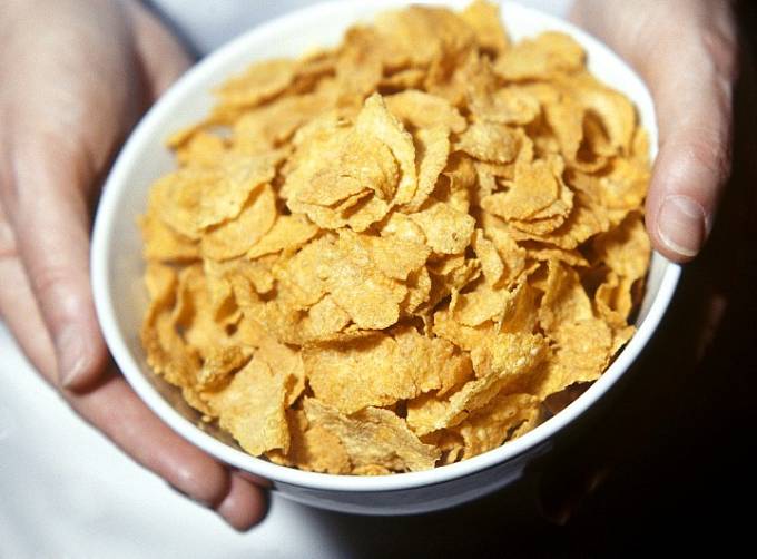 Cornflakes jsou skvělé jako snídaně či svačina