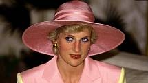 Princezna Diana byla obdivována pro svou krásu.