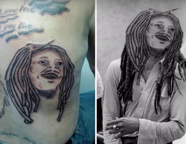 Bob Marley, takhle na šrot určitě nikdy nebyl.