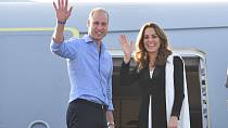 Kate Middleton a princ William veřejně pogratulovali princi Harrymu a Meghan k narození dcery. 