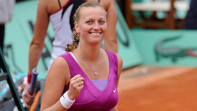 Petra Kvitová na Roland Garros