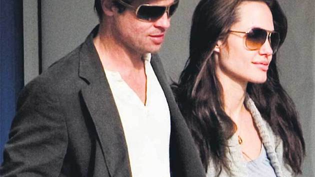 Angelina Jolie a Brad Pitt