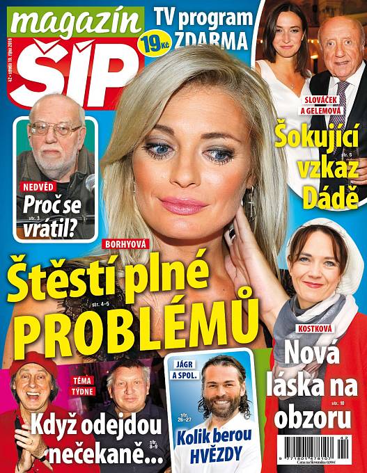 Titulní strana Magazínu Šíp 19.10.2016