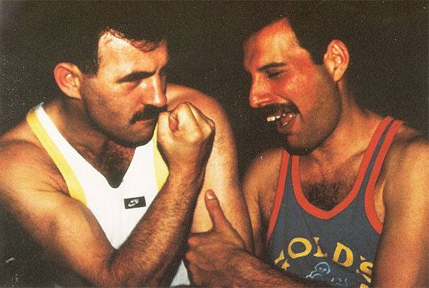 Freddie Mercury a Jim Hutton