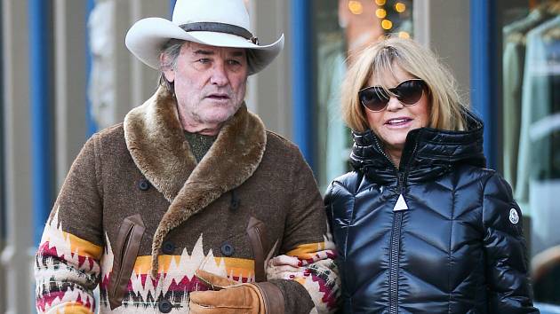 Kurt Russell a Goldie Hawnová