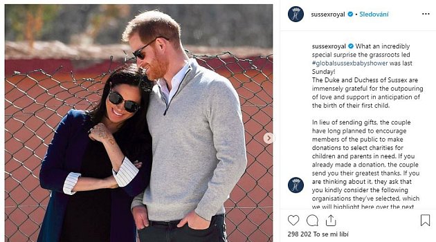 Instagram Meghan Markle a prince Harryho